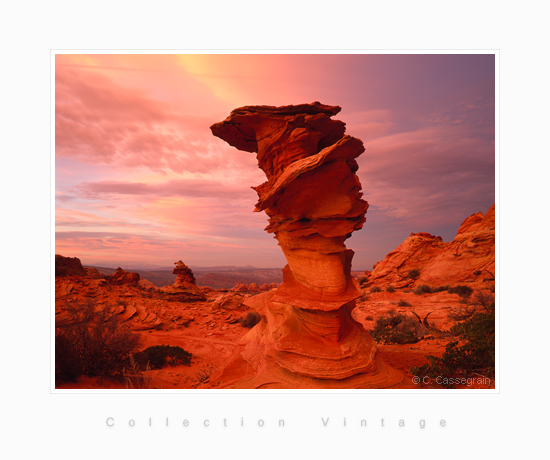 Cesar Rock / Dali Rock, Paria plateau, Arizona