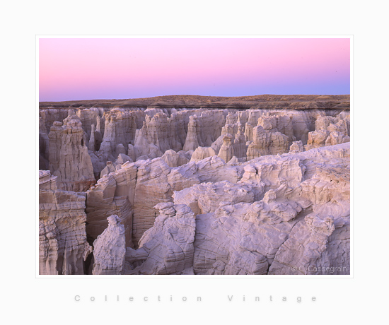 White silence, Coal canyon, Arizona