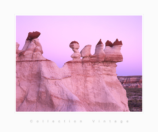 The Trolls, Red and White or Blue Canyon, Arizona