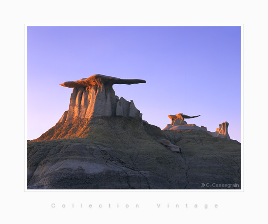 Bisti Badlands, Flying Stones, New Mexico